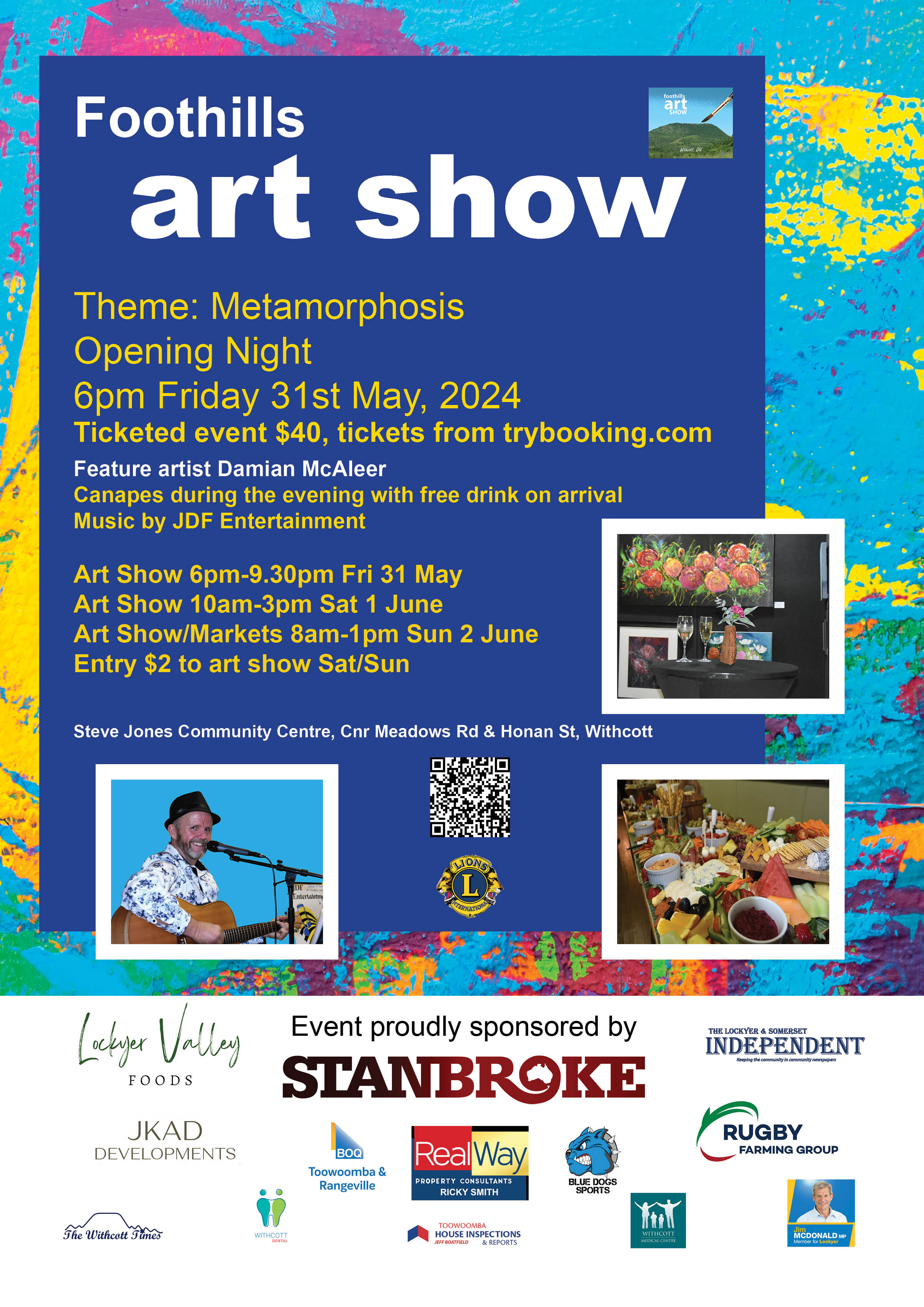 Foothills Art Show & Markets, Fri 31st May 2024 - Fri 26th May 0000 6 ...